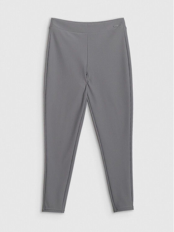 4F 4F Legginsy APRES SKI Szary ciemny
