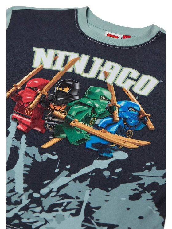 LEGO LEGO T-Shirt 11011315/8005 Turkusowy Regular Fit