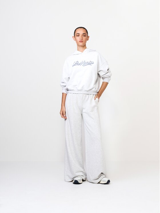 La Mania La Mania Mikina LUMA Sivá Basic Fit