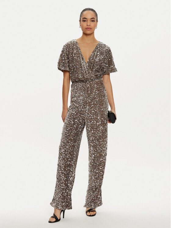 Pieces Pieces Kombinezon Kam 17153622 Zlatna Regular Fit