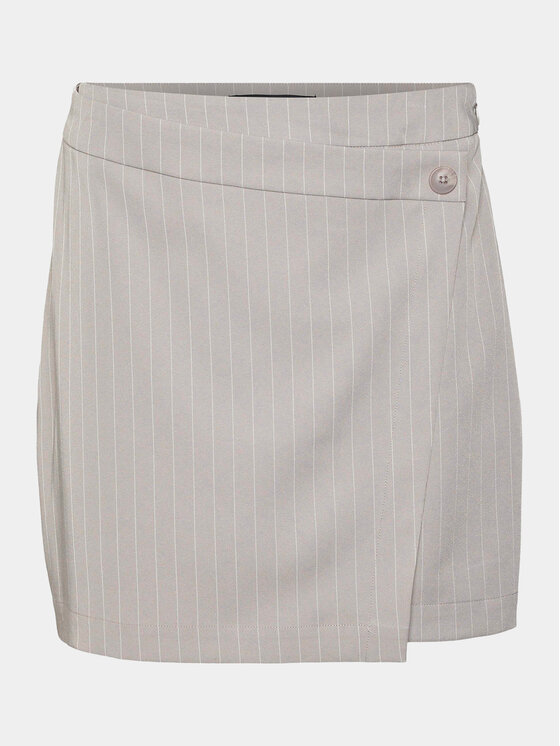 Vero Moda Vero Moda Mini krilo Wendy 10301457 Siva Slim Fit