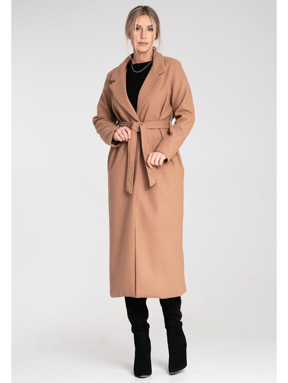 FIGL FIGL Kabát M1114 Béžová Regular Fit