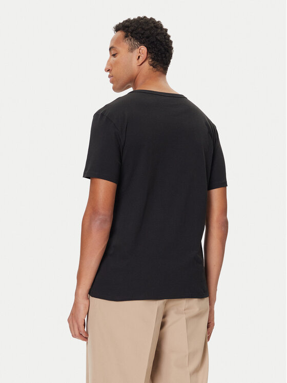 Tommy Hilfiger Tommy Hilfiger Σετ 3 T-Shirts UM0UM03637 Μαύρο Regular Fit