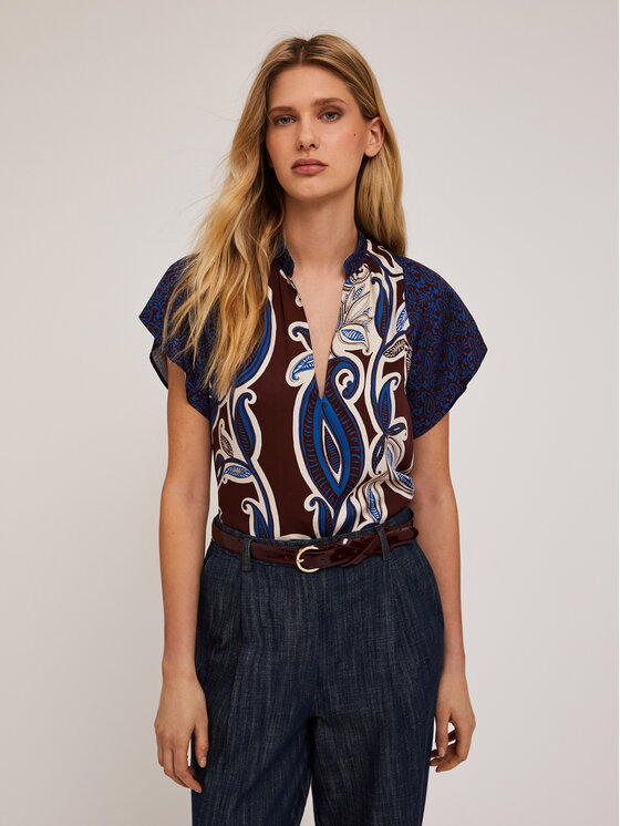 Motivi Motivi Blusa 2776W000700N0Z2 Blu Regular Fit