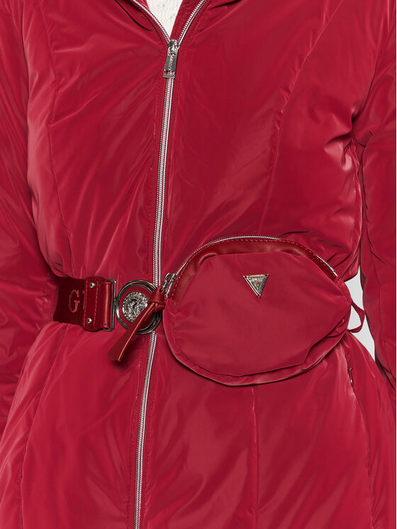 Guess Guess Μπουφάν χειμωνιάτικο Bella W1BL20 WE4D2 Κόκκινο Slim Fit