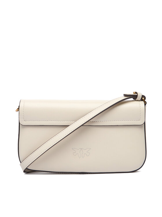 PINKO PINKO Käekott Saddle Flat AI 25-26 PCPL 105349 A1ZX Kreemjas