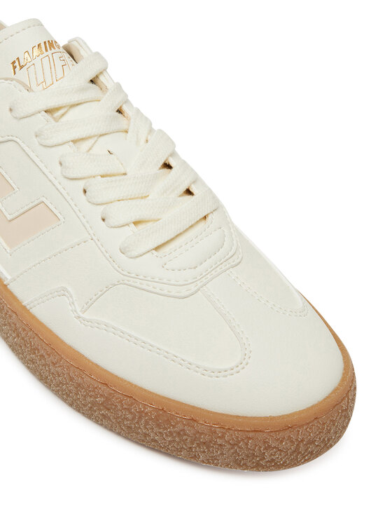 Flamingos Life Flamingos Life Sneakers Burela Bold Écru