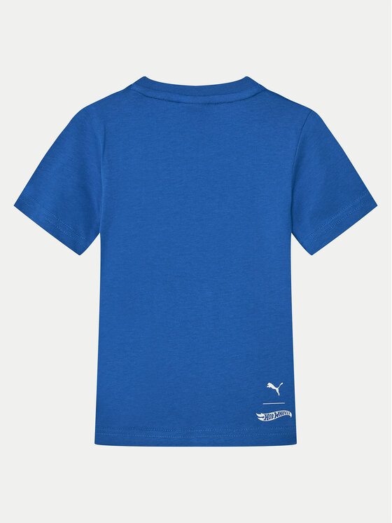 Puma Puma T-Shirt Hot Wheels 630069 Niebieski Regular Fit