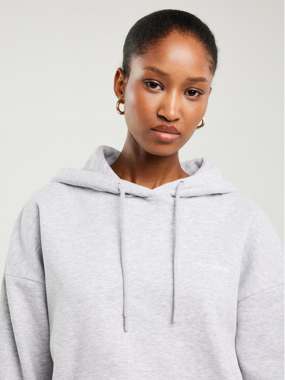 BIG STAR BIG STAR Bluza MEGAN Szary Basic Fit