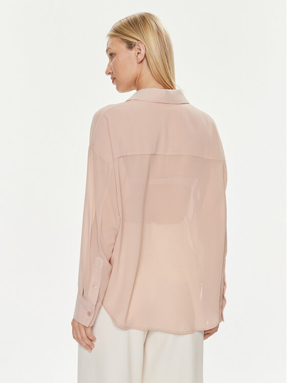 ViCOLO ViCOLO Koszula TB0133 Różowy Regular Fit