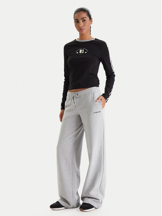 Guess Jeans Guess Jeans Jogginghose W6RB52 K68I4 Grau Regular Fit