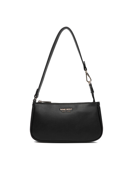 Nine West Nine West Дамска чанта CEO-VELVET CHARM-LA374-4788 Черен