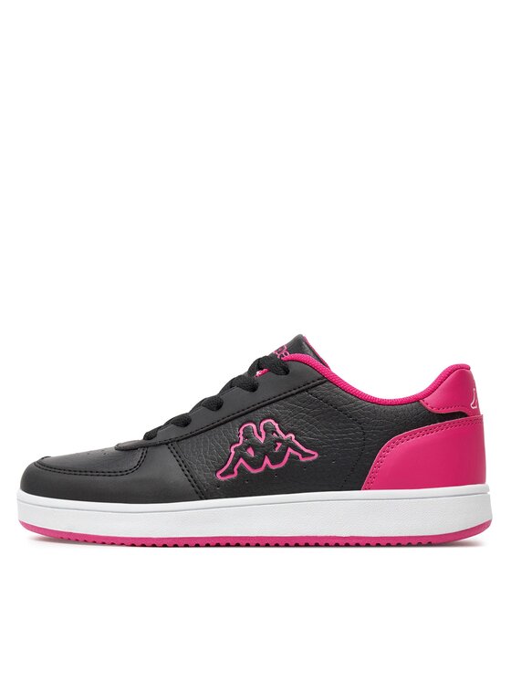 Kappa Kappa Sneakersy Logo Malone Kid 371K1IW Czarny