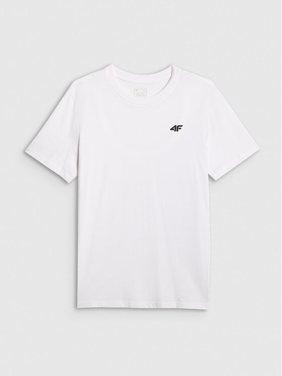 4F 4F T-Shirt NOS Biały Regular Fit