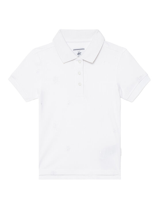 Beverly Hills Polo Club Beverly Hills Polo Club Polokošeľa G2555 Biela Regular Fit
