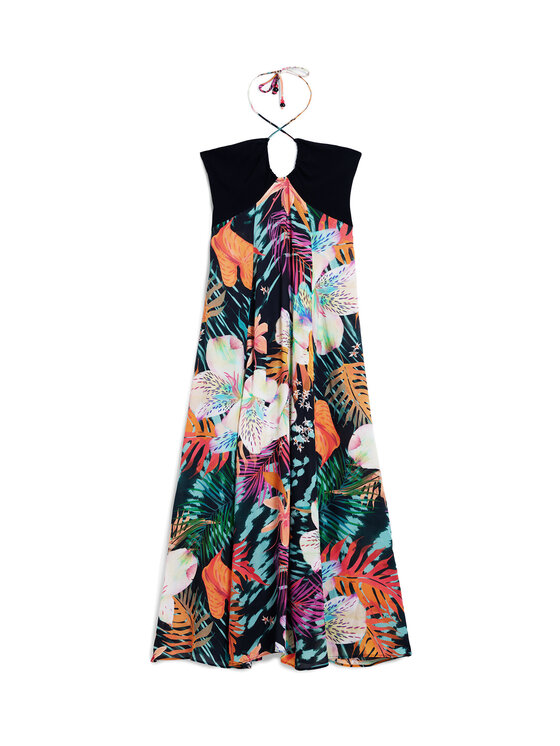 Desigual Desigual Sukienka letnia Daikiri Cord 26SWVW63 Kolorowy Regular Fit