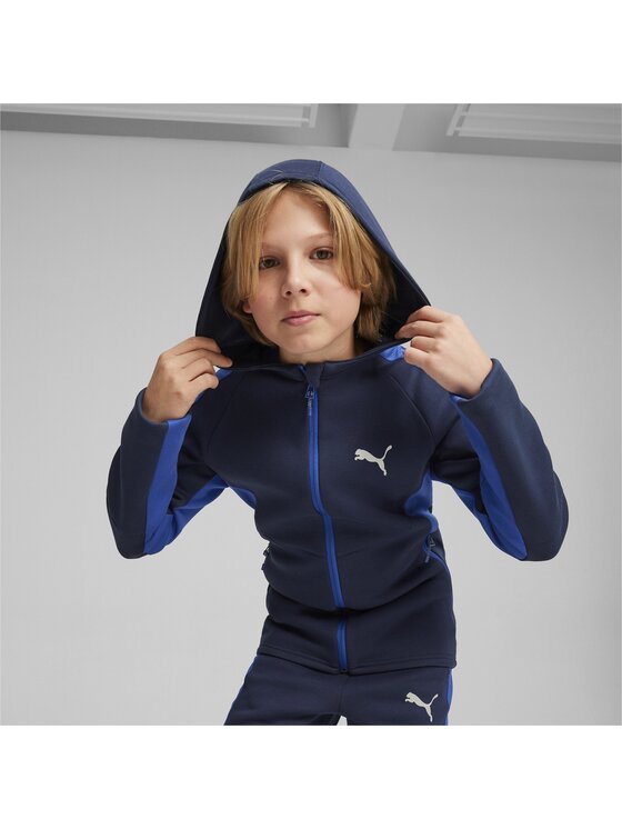 Puma Puma Bluza 679196 Niebieski Regular Fit