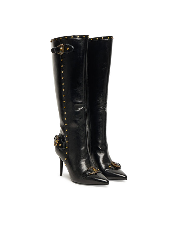 Versace Jeans Couture Versace Jeans Couture Kozaki 79VA3S58 ZSC35 Czarny