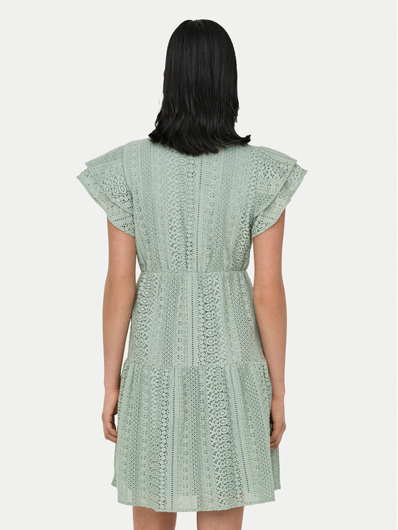 ONLY ONLY Vasaras kleita Helena 15303058 Gaiši zaļa Regular Fit