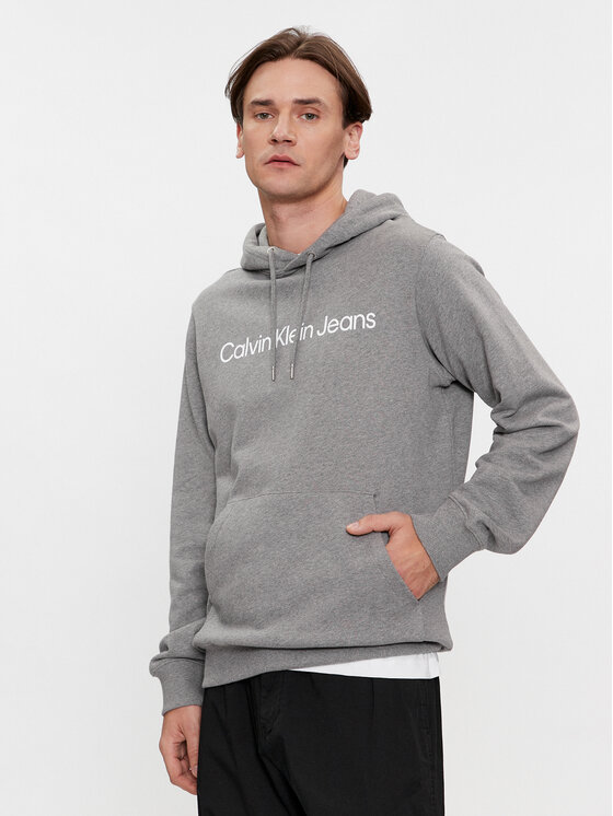 Calvin Klein Jeans Calvin Klein Jeans Суитшърт J30J322551 Сив Regular Fit