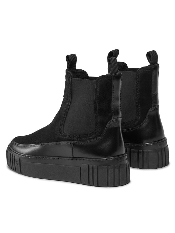 Gant Gant Sztyblety Snowmont Chelsea Boot 27553371 Czarny