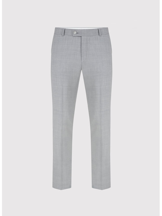 Pako Lorente Pako Lorente Spodnie garniturowe P26SP-6G-028 Szary Slim Fit