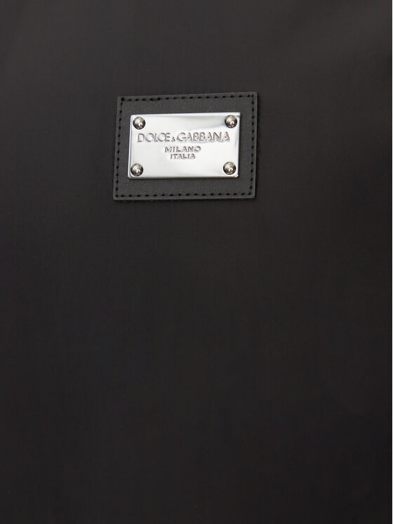 Dolce&Gabbana Dolce&Gabbana Μπόμπερ μπουφάν G9ABPT G7F2J Μαύρο Regular Fit