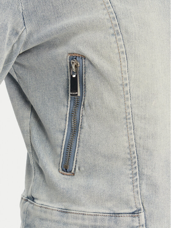 Morgan De Toi Morgan De Toi Giacca di pelle 241-VAMMY Blu To Fit