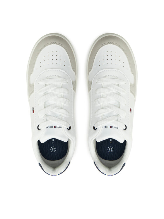 Tommy Hilfiger Tommy Hilfiger Tossud Low Cut Lace-Up Sneaker T3X9-33849-1269 S Valge