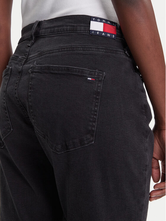 Tommy Jeans Tommy Jeans Traperice Sylvia DW0DW20503 Crna Flare Fit