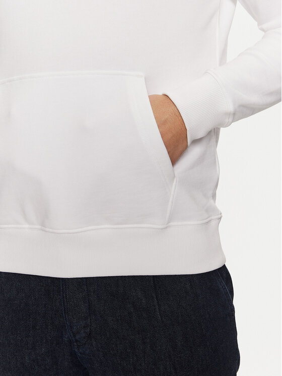 Tommy Hilfiger Tommy Hilfiger Bluza Essential MW0MW37235 Biały Regular Fit