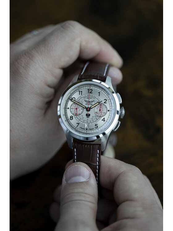 Aviator Aviator Orologio V.4.40.0.351.4 PL Marrone