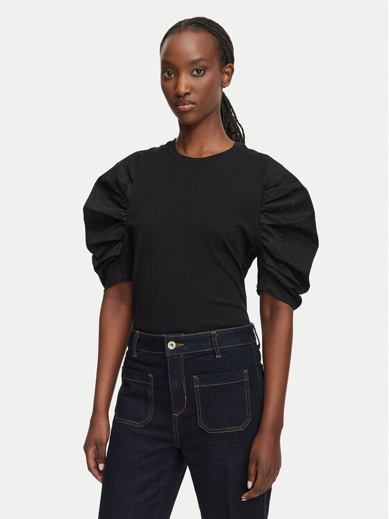 Liu Jo Bluză WF6131 JS904 Negru Regular Fit