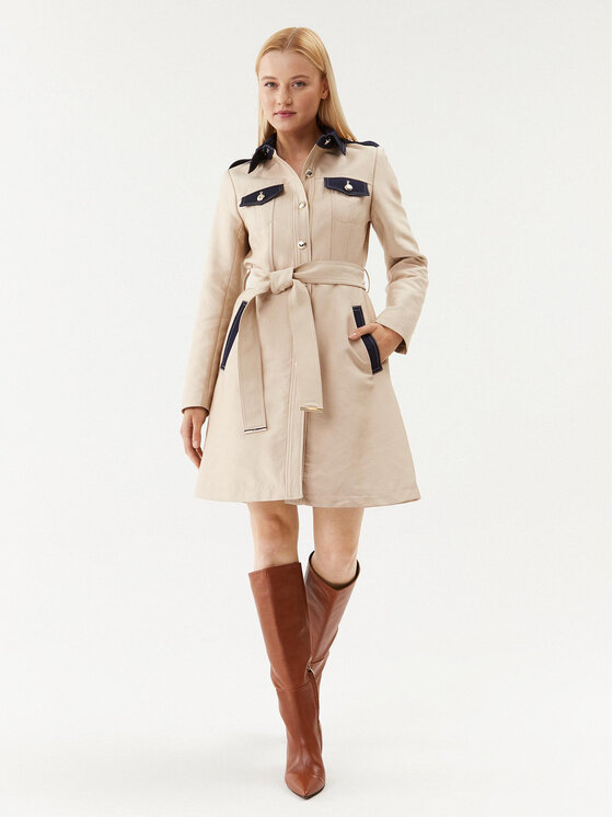 Morgan Morgan Tenchcoat 232-GOMER Beige Regular Fit