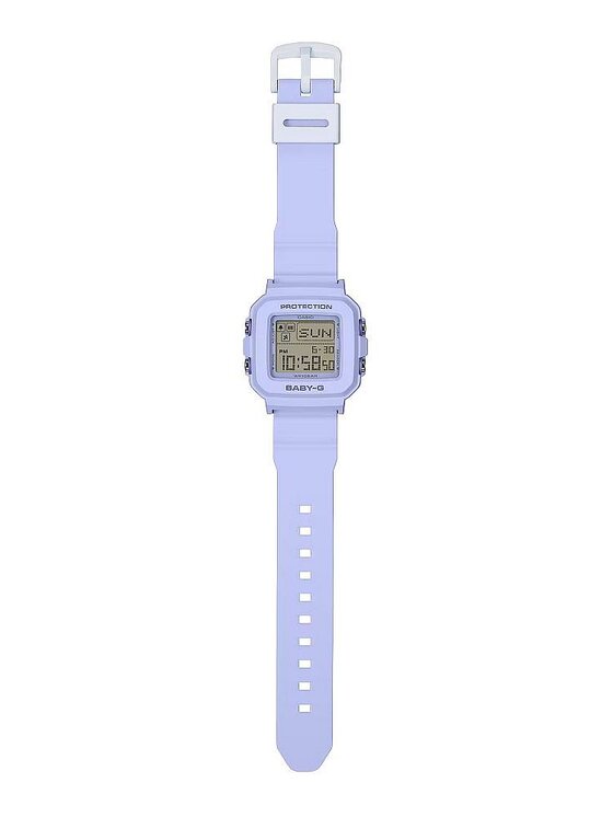 Baby-G Baby-G Zegarek Casio-BGD-10KH-2BER Fioletowy