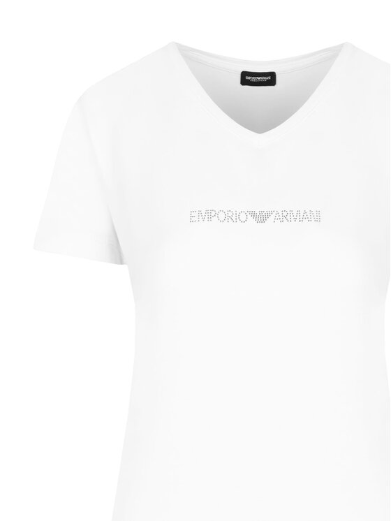 Emporio Armani Underwear Emporio Armani Underwear Tričko 1633214F223 Biela Slim Fit