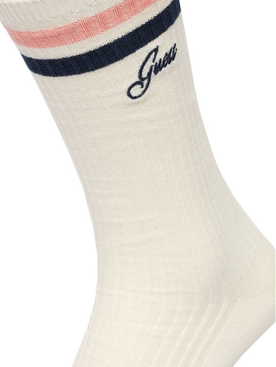 Guess Guess Duge čarape V5RZ04 Z3LH0 Écru