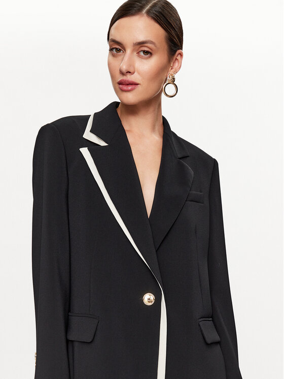 PINKO Pinko Marynarka Massa 101803 A15R Czarny Regular Fit