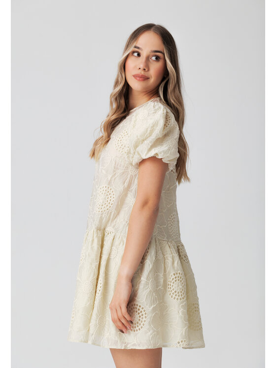 LAURELLA LAURELLA Každodenní šaty 4SS026 Béžová Regular Fit