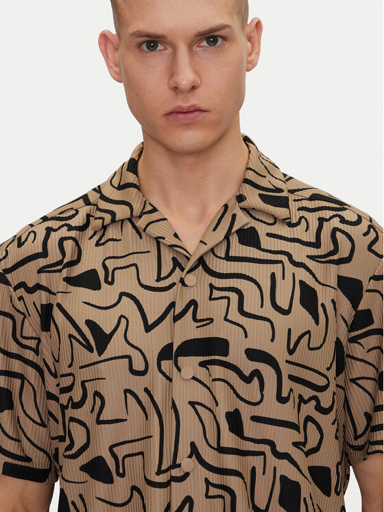 Only & Sons Only & Sons Srajca Kari 22033511 Bež Relaxed Fit