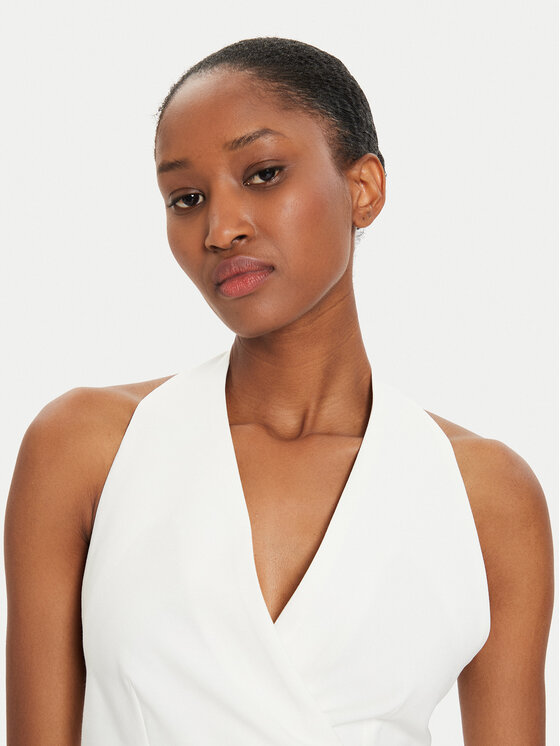 ViCOLO ViCOLO Bluza TB1429 Bela Regular Fit