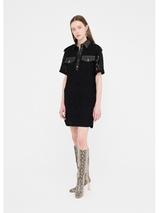 Liu Jo Liu Jo Vestito di jeans UF5234J495722222 Nero Regular Fit