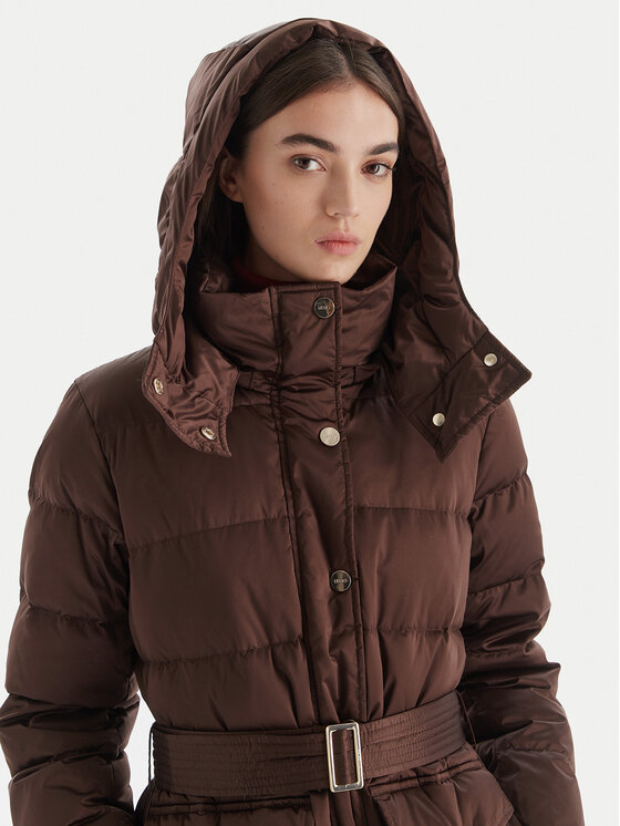 Liu Jo Liu Jo Зимно палто MF5011 T017A Кафяв Regular Fit