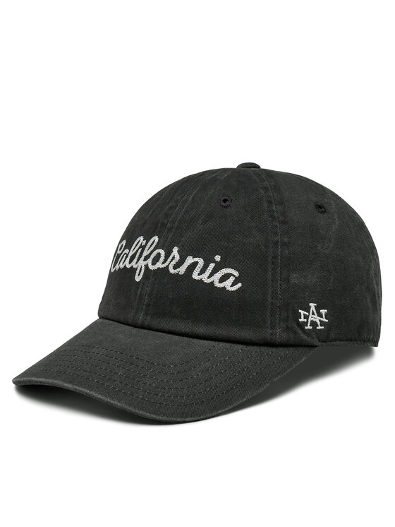American Needle Kepurė su snapeliu Raglan Wash - California SMU697A-CA Juoda