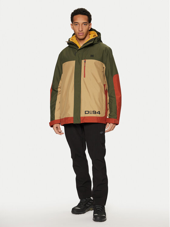 DC DC Сноуборд яке Defiant ADYTJ03084 Зелен Standard Fit