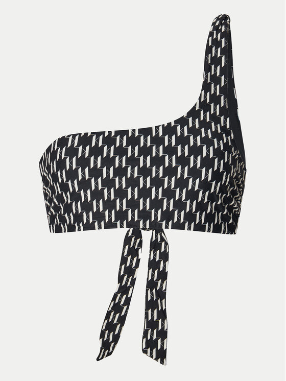 KARL LAGERFELD KARL LAGERFELD Bikini pezzo sopra A1W46041 Nero