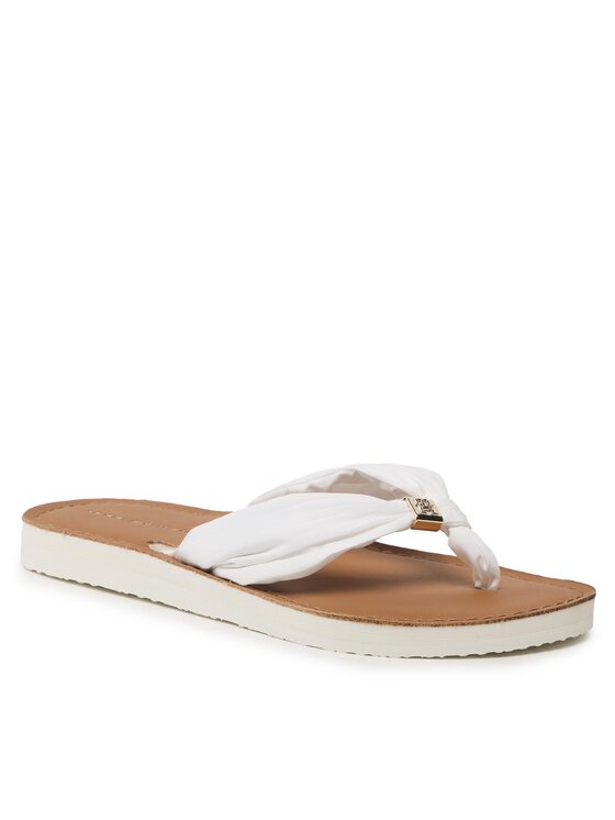 Tommy Hilfiger Tommy Hilfiger Varbavahesandaalid Th Elevated Beach Sandal FW0FW06985 Valge