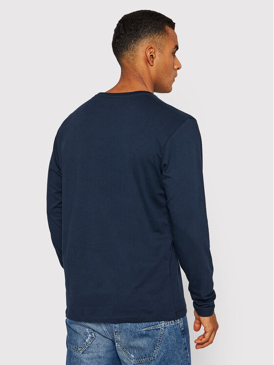 Pepe Jeans Pepe Jeans Longsleeve Eggo PM508209 Granatowy Regular Fit