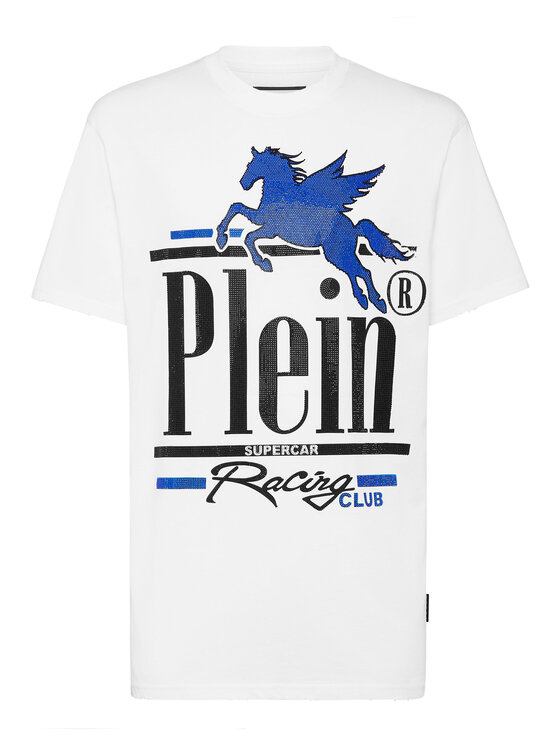 PHILIPP PLEIN PHILIPP PLEIN T-Shirt 21087 Biały Regular Fit