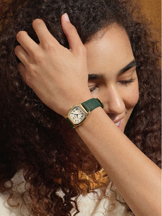 Fossil Fossil Hodinky Harlow ES5427 Zelená